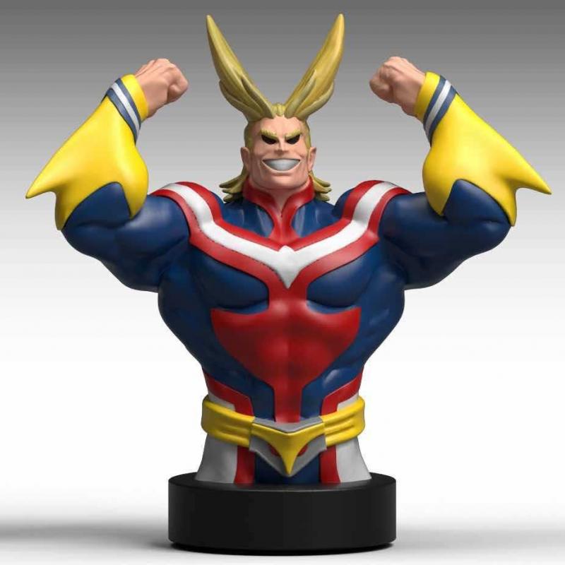 Hucha busto semic  pvc 25 cm my hero academia all might