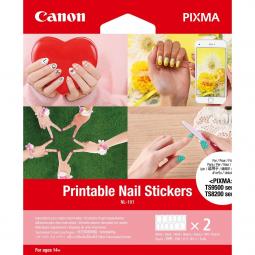 Pegatinas canon para uñas imprimible nl - 101 3203c002 -  2 hojas - Imagen 1
