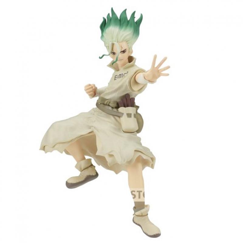 Figura banpresto dr. stone stone world senku ishigami  ii 15cm