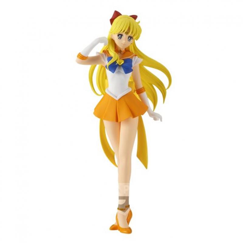 Figura banpresto pretty guardian sailor moon eternal glitter & glamorous super sailor venus minako aino 23cm