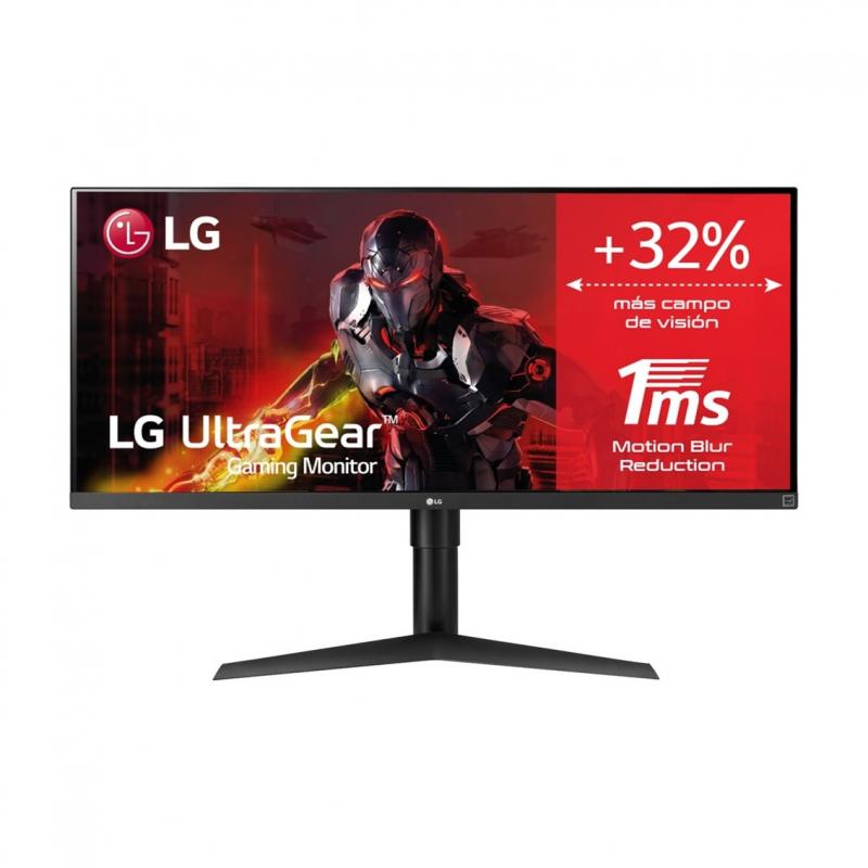 Monitor led curvo lg 34wp65cp 34pulgadas 3440 x 1440 5ms hdmi display port altavoces gaming