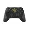 Gamepad hori wireless zelda negro para nintendo switch - inalambrico