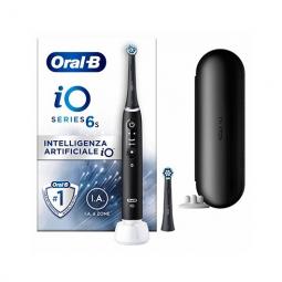 Cepillo dental electronico braun oral b io 6s negro tecnologia io -  microvibraciones -  p. interac -  5 modos