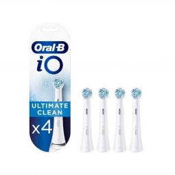 Recambio cepillo dental oral - b ultimate clean white 4 unidades -  para cepillos electricos oral - b io