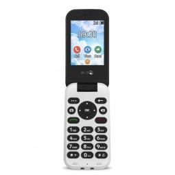 Telefono movil doro 7030 red - white - 2.8pulgadas -  4g - clam kaios - rojo y blanco