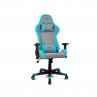 Silla gaming drift dr90 pro gris - azul