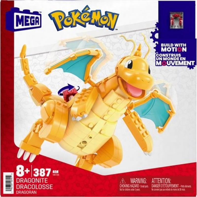 Figura mattel mega construx pokemon dragonite 387 pcs fig 19 cm