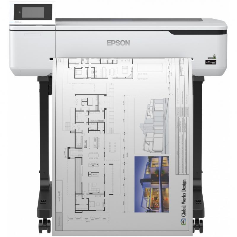 Plotter epson surecolor sc - t3100 a1 24pulgadas -  2400ppp -  1gb -  usb -  red -  wifi -  wifi direct -  pedestal - Imagen 1