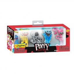 Pack 4 minifiguras poppy playtime 7cm en caja