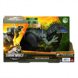 Figura mattel jurassic world wild roar dryptosaurus