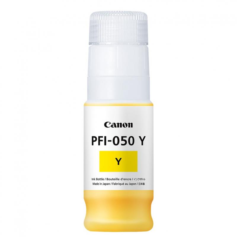 Cartucho tinta canon pfi - 050y tc - 20 amarillo 70ml