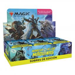 Caja de cartas wizards of the coast magic the gathering sobres de edición marcha de las máquinas 30 unidades español