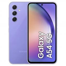 Telefono movil smartphone samsung galaxy a54 6.4pulgadas - 5g - 256gb rom - 8gb ram - violeta