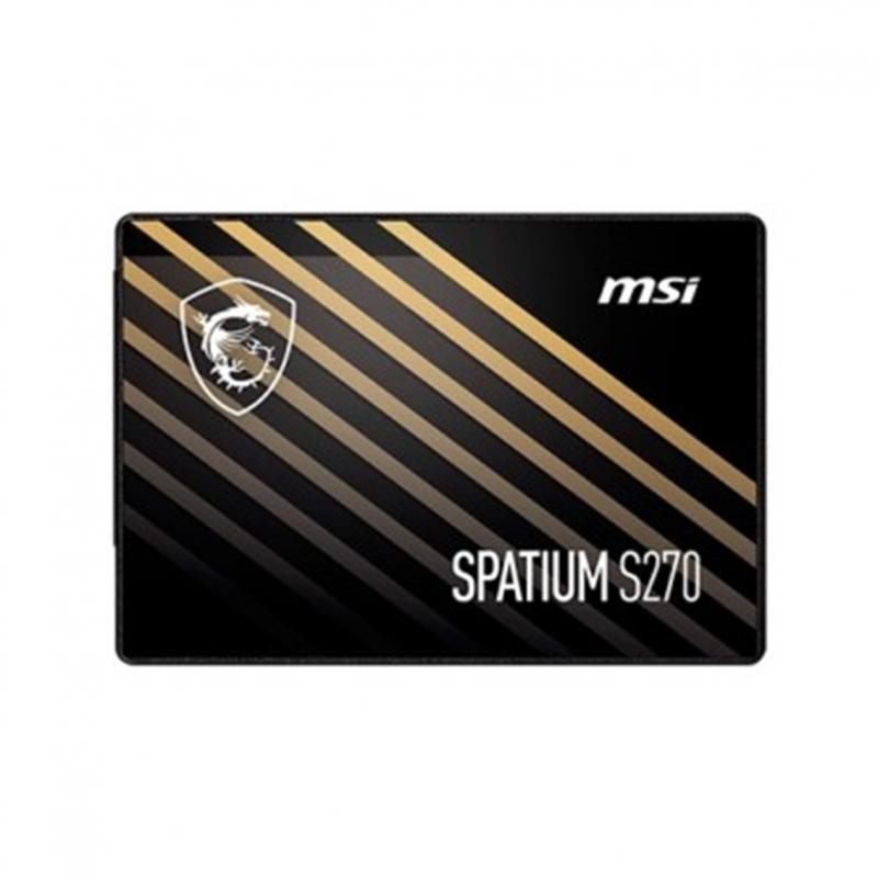 Disco duro interno solido ssd msi spatium s270 960gb 2.5pulgadas sata3