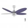 Ventilador techo cecotec energysilence aero 4260 purple con mando