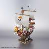 Replica bandai hobby one piece grand ship collectio hi - end model kit thousand sunny land of wano