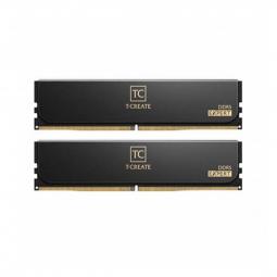 Memoria ram ddr5 64gb 2 x 32gb teamgroup t - create - 6400mhz - pc5 51200 - expert - cl34 - 1.35v