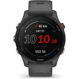 Reloj smartwatch garmin sportwatch forerunner 255 gris pizarra f.cardiaca -  gps -  33mm - color -  acelerometro -  bt -  5 atm