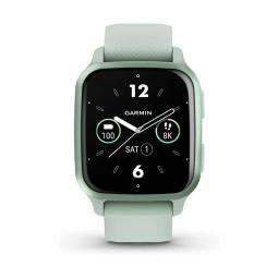 Reloj smartwatch garmin sportwatch venu sq2 music verde f.cardiaca - gps - bt - 1.4pulgadas