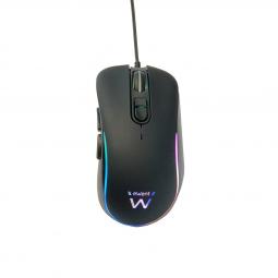 Mouse raton gaming ewent pl3302 optico - 3600ppp rgb