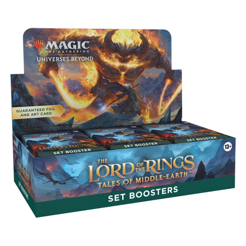 Caja de cartas magic the gathering set boosters the lord of the rings 30 unidades inglés