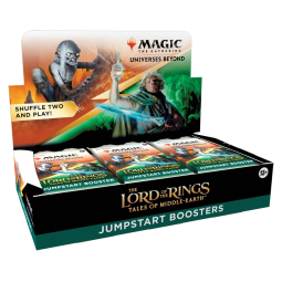 Caja de cartas magic the gathering jumpstart boosters the lord of the rings 18 unidades inglés