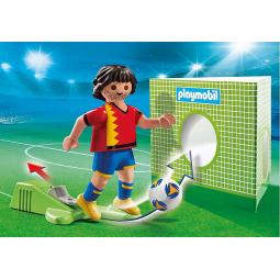 Playmobil deportes jugador de futbol -  españa - Imagen 1