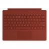 Teclado microsoft surface pro signature type cover para surface pro - pro3 - pro4 rojo