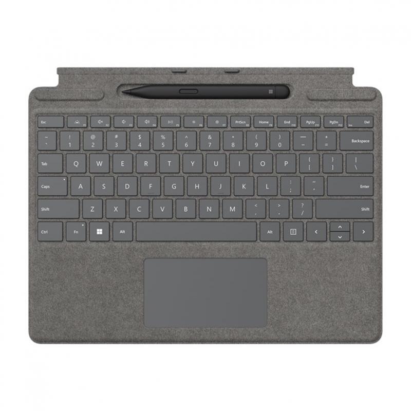 Teclado microsoft surface type + pen 2 para surface pro9 gris