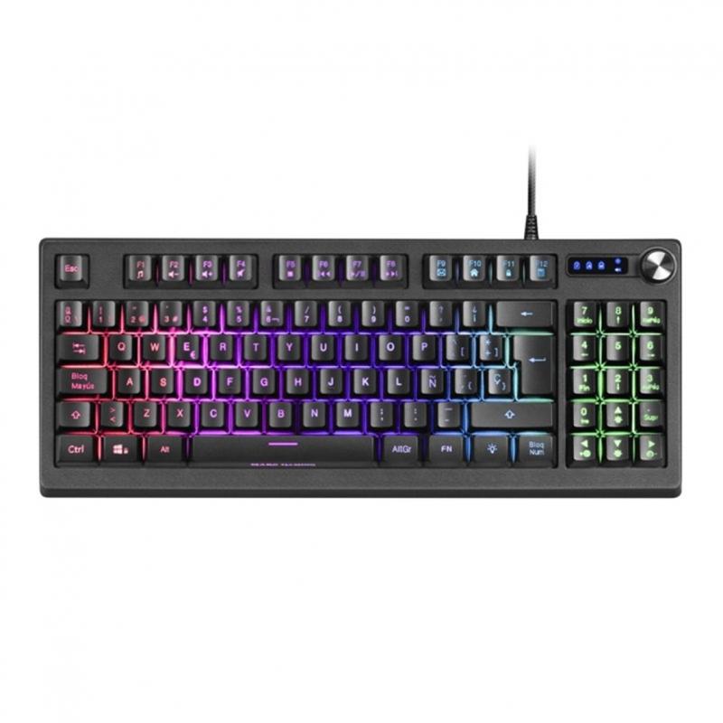 Teclado mars gaming mkrevo usb rgb