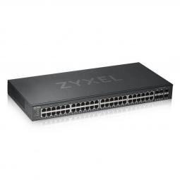 Switch 50 puertos zyxel gs1920 - 48v2 - eu0101f gestionable 44 puertos gigabit ethernet + 4 puertos sfp combo + 2 puertos sfp
