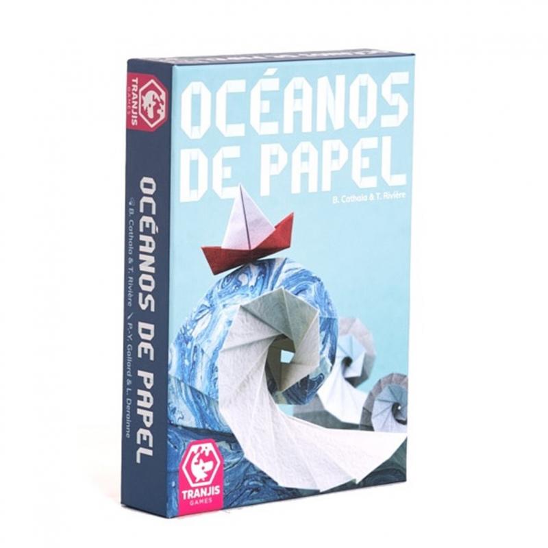 Juego de mesa tranjis games oceanos de papel edad recomendada 8 años