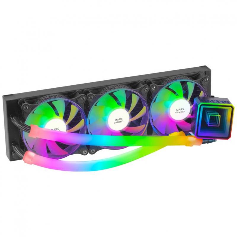 Kit de refrigeracion mars gaming ml - ultra360 negro 650w 3 x 120mm rgb