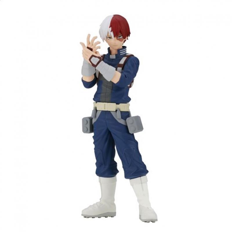 Figura banpresto my hero academia age of heroes shoto todoroki 17cm