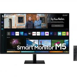 Monitor led 27pulgadas samsung m5 ls27bm500euxen smart tv - va - fhd - hdmi - usb - 60hz - 4ms - vesa 100 x 100