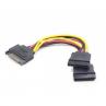 Cable sata gembird cc - satam2f - 01 macho - hembra -  2 puertos hembra -   0.15m - Imagen 1
