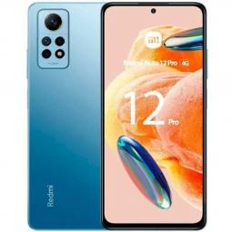 Telefono movil smartphone xiaomi redmi note 12 pro - 6gb - 128gb - 6.67pulgadas - azul glacial