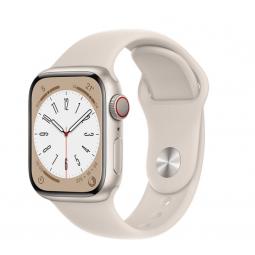 Reloj reacondicionado apple watch series 8 gps + cellular 41mm starlight 4np63b - a