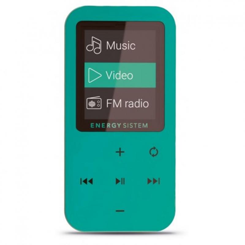 Reproductor mp4 8gb energy sistem touch menta - radio fm - micro sd - tactil