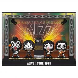 Funko pop pack 4 pops moments dlx the kiss alive ii 1978 tour 67771