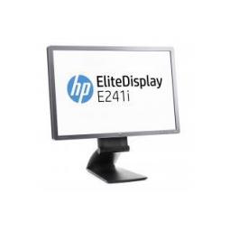 Monitor reacondicionado hp elitedisplay e241i  24pulgadas - vga -  dp -  negro - plata