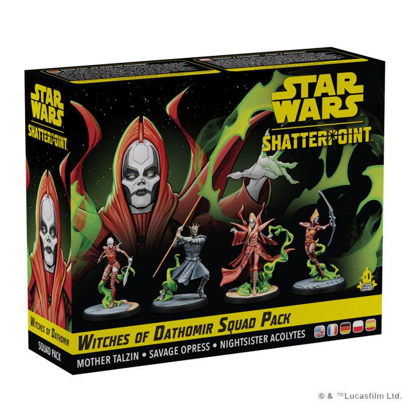 Juego de mesa star wars shatter point witches of dathomir squad pack