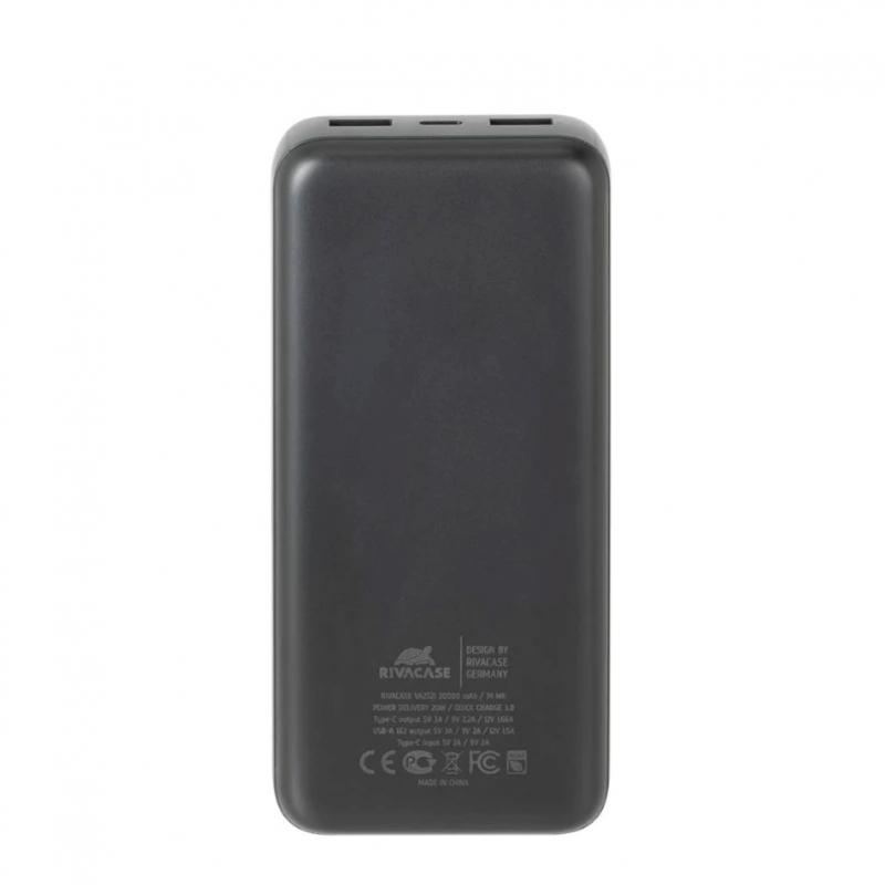 Powerbank rivacase va2521 20000mah negro