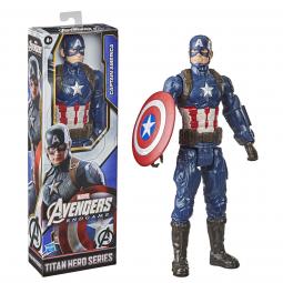 Figura hasbro marvel titan hero series capitán américa
