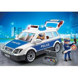 Playmobil policia coche de policia con luces y sonido - Imagen 1