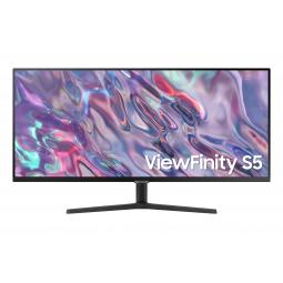 Monitor led 34pulgadas samsung viewfinity s5 ls34c500gauxen va - uwqhd - dp - hdmi - 100hz - 5ms - vesa 100 x 100