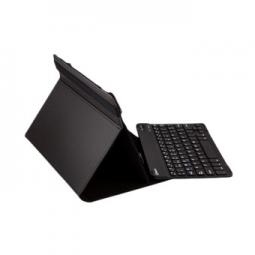 Funda universal gripcase silver ht para tablet 9 - 10pulgadas + teclado bluetooth negro - Imagen 1