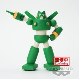 Figura banpresto crayon shinchan sofvimates new dimension! super robot kantam 16cm