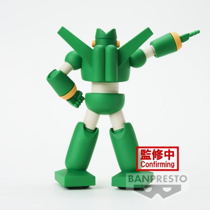 Figura banpresto crayon shinchan sofvimates new dimension! super robot kantam 16cm