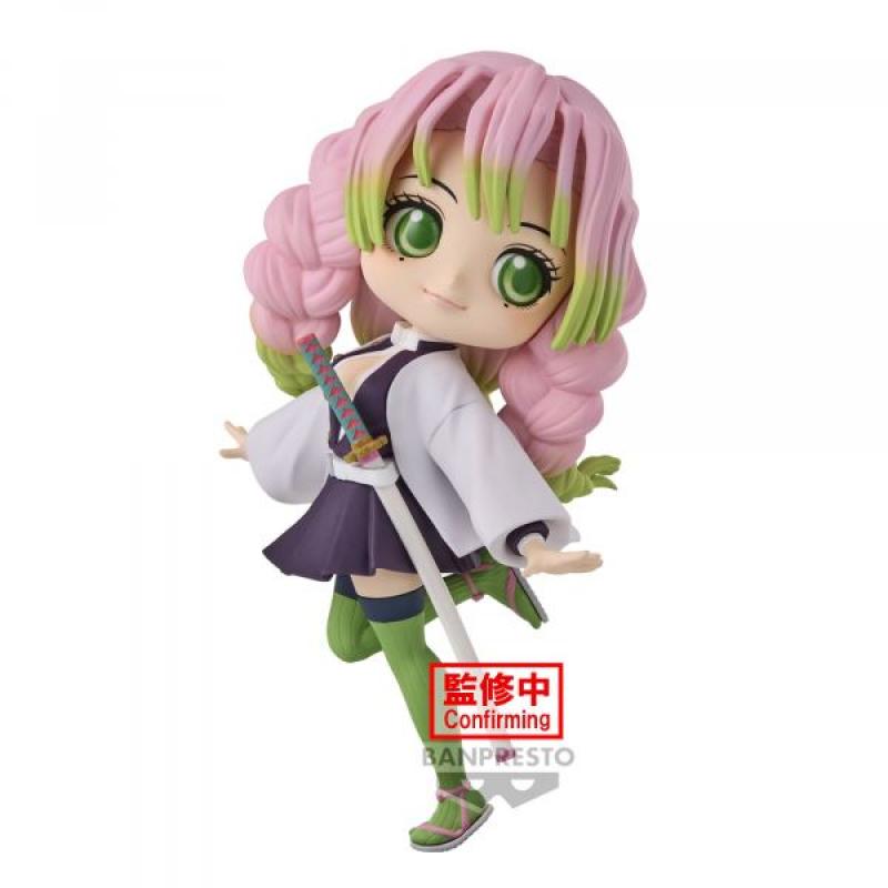 Figura banpresto q posket demon slayer kimetsu no yaiba mitsuri kanroji ii 14cm